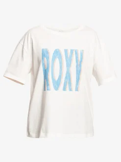 Roxy T-Shirts & Tops*Sand Under The Sky - T-Shirt Voor Dames Snow White