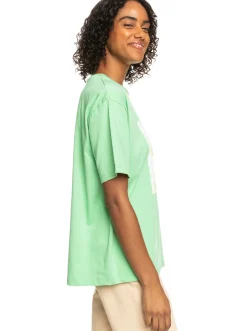 Roxy T-Shirts & Tops*Sand Under The Sky - T-Shirt Voor Dames Absinthe Green
