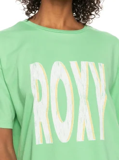 Roxy T-Shirts & Tops*Sand Under The Sky - T-Shirt Voor Dames Absinthe Green
