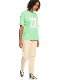 Roxy T-Shirts & Tops*Sand Under The Sky - T-Shirt Voor Dames Absinthe Green