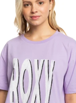 Roxy T-Shirts & Tops*Sand Under The Sky - T-Shirt Voor Dames Purple Rose