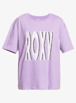 Roxy T-Shirts & Tops*Sand Under The Sky - T-Shirt Voor Dames Purple Rose