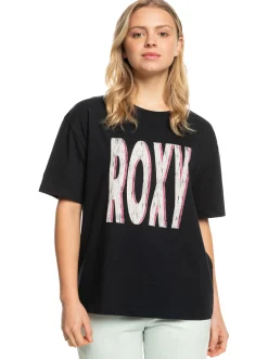 Roxy T-Shirts & Tops*Sand Under The Sky - T-Shirt Voor Dames Anthracite