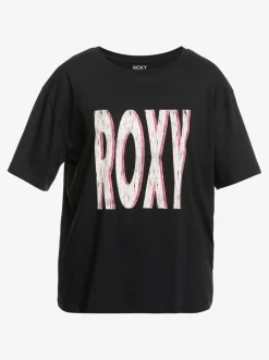 Roxy T-Shirts & Tops*Sand Under The Sky - T-Shirt Voor Dames Anthracite