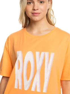 Roxy T-Shirts & Tops*Sand Under The Sky - T-Shirt Voor Dames Mock Orange