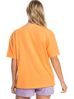 Roxy T-Shirts & Tops*Sand Under The Sky - T-Shirt Voor Dames Mock Orange