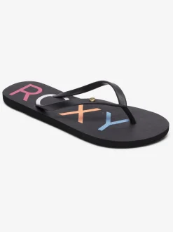 Roxy Slippers*Sandy - Sandalen Voor Dames Black Multi