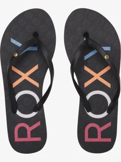 Roxy Slippers*Sandy - Sandalen Voor Dames Black Multi