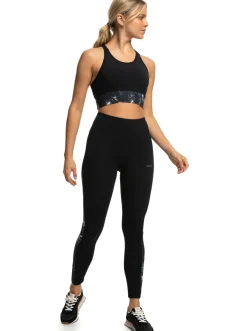 Roxy Broeken & Jeans*Shalala Love - Technische Legging Voor Dames True Black Future Flower