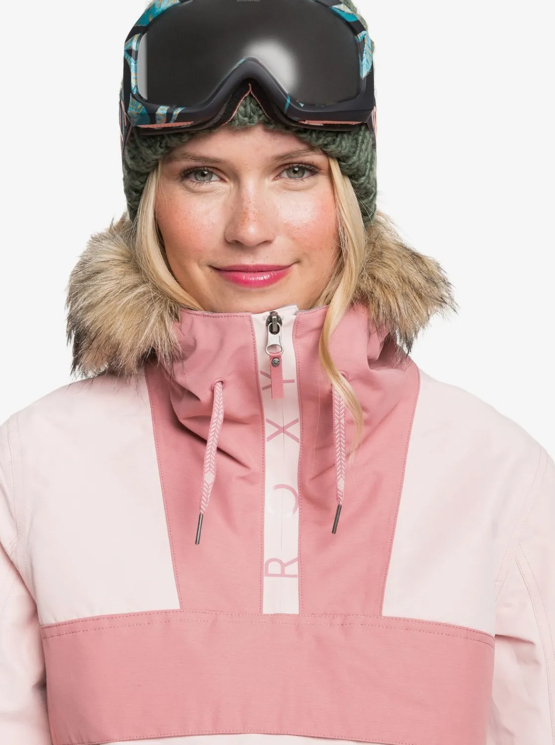 Roxy Snow-Jassen*Shelter 2021 - Snow Jack Voor Dames Silver Pink