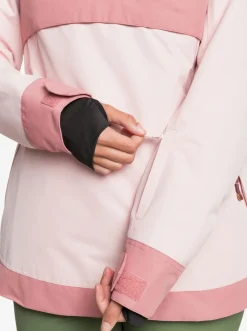 Roxy Snow-Jassen*Shelter 2021 - Snow Jack Voor Dames Silver Pink