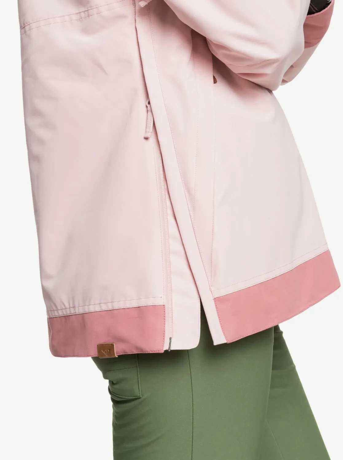 Roxy Snow-Jassen*Shelter 2021 - Snow Jack Voor Dames Silver Pink