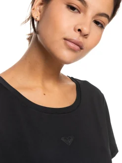 Roxy T-Shirts & Tops*Signature Moves - Technisch T-Shirt Voor Dames Anthracite