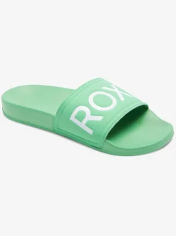 Roxy Slippers*Slippy - Sandalen Voor Dames Absinthe Green