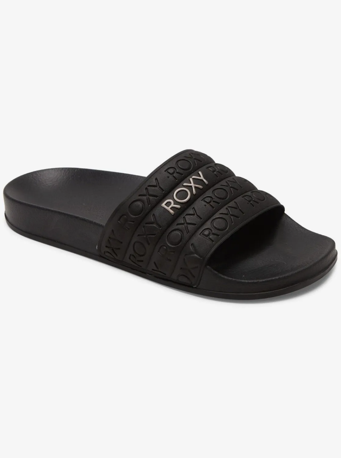 Roxy Slippers*Slippy - Sandalen Voor Dames Black/M Gold