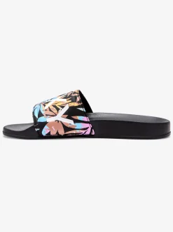 Roxy Slippers*Slippy - Sandalen Voor Dames Black Multi