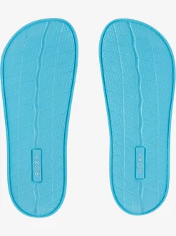 Roxy Slippers*Slippy - Sandalen Voor Dames White/Aqua