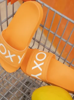 Roxy Slippers*Slippy - Sandalen Voor Dames Classic Orange