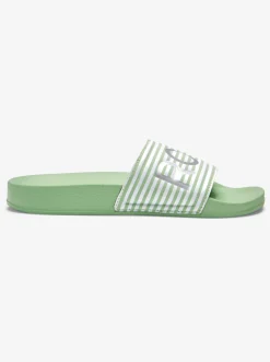 Roxy Schoenen*Slippy - Sandalen Voor Meisjes Lime