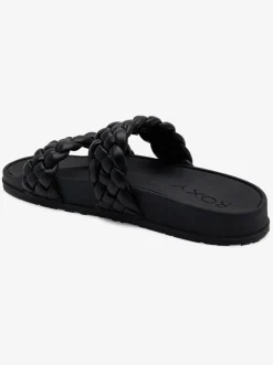 Roxy Slippers*Slippy Braided - Sandalen Voor Dames Black