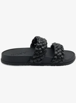 Roxy Slippers*Slippy Braided - Sandalen Voor Dames Black