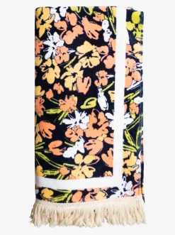 Roxy Badaccessoires*Slow Dancing - Strandlaken Met Franjes Mood Indigo Ditsy Love