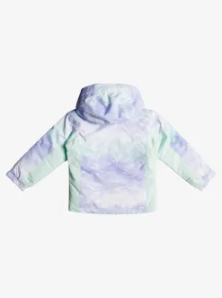 Roxy Snowboard Meisjes*Snowy Tale 2022 - Geisoleerd Snowjack Voor Meisjes 2-7 Fair Aqua Seous Rg