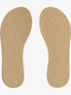 Roxy Slippers*South Beach - Sandalen Voor Dames White/Pink/Multi
