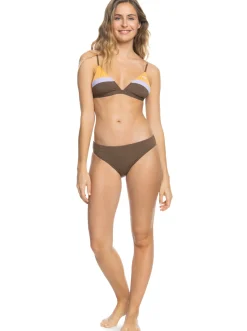 Roxy Bikini Bottoms*Splice It Up - Hipster Bikini Bottoms For Women Rain Drum