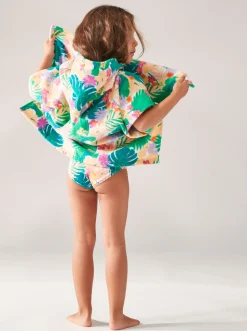 Roxy Accessoires*Stay Magical Printed - Handdoek Met Capuchon Mint Tropical Trails