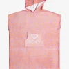 Roxy Badaccessoires*Stay Magical Printed - Handdoek Met Capuchon Mock Orange Hawaiianheat