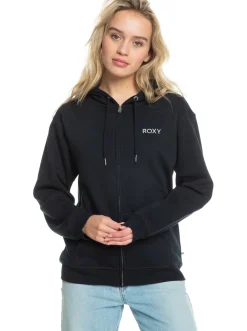 Roxy Sweatshirts & Hoodies*Surf Stoked - Hoodie Met Rits Voor Dames Anthracite