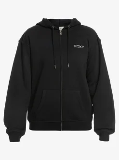 Roxy Sweatshirts & Hoodies*Surf Stoked - Hoodie Met Rits Voor Dames Anthracite