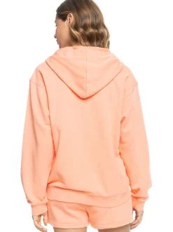 Roxy Sweatshirts & Hoodies*Surf Stoked - Hoodie Met Rits Voor Dames Papaya Punch