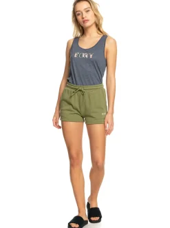 Roxy Shorts*Surf Stoked - Short Van Joggingstof Voor Dames Loden Green
