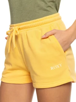 Roxy Shorts*Surf Stoked - Short Van Joggingstof Voor Dames Flax