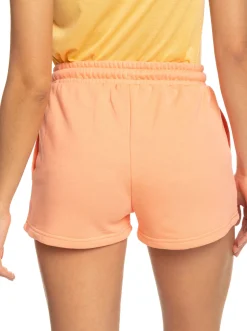 Roxy Shorts*Surf Stoked - Short Van Joggingstof Voor Dames Papaya Punch
