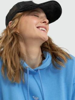 Roxy Truien & Cardigans*Surfing - Oversized Sweaterjurk Voor Dames Azure Blue