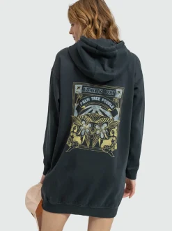 Roxy Truien & Cardigans*Surfing - Oversized Sweaterjurk Voor Dames Anthracite