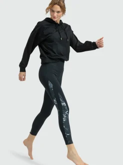 Roxy Sweatshirts & Hoodies*Surfing By Moonlight - Lounge Hoody Met Lange Mouw Voor Dames Anthracite