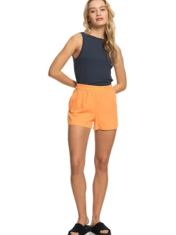 Roxy Shorts*Surfing Colors - Strandshort Voor Dames Mock Orange