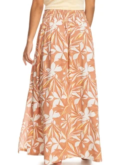 Roxy Rokken*Surfing Stories - Enkellange Rok Voor Dames Cork Subtly Salty