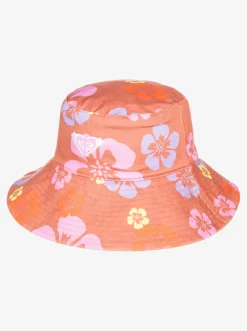 Roxy Hoeden & Petten*Surf.Kind.Kate. - Bucket Hat For Women Sunburn Positivity Paradise
