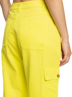 Roxy Broeken & Jeans*Surf.Kind.Kate. - Cargo Trousers For Women Yellow Plum