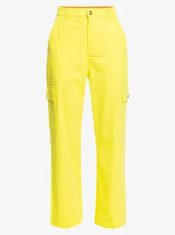 Roxy Broeken & Jeans*Surf.Kind.Kate. - Cargo Trousers For Women Yellow Plum