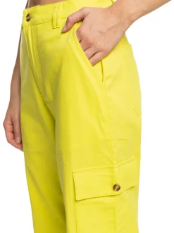 Roxy Broeken & Jeans*Surf.Kind.Kate. - Cargo Trousers For Women Yellow Plum