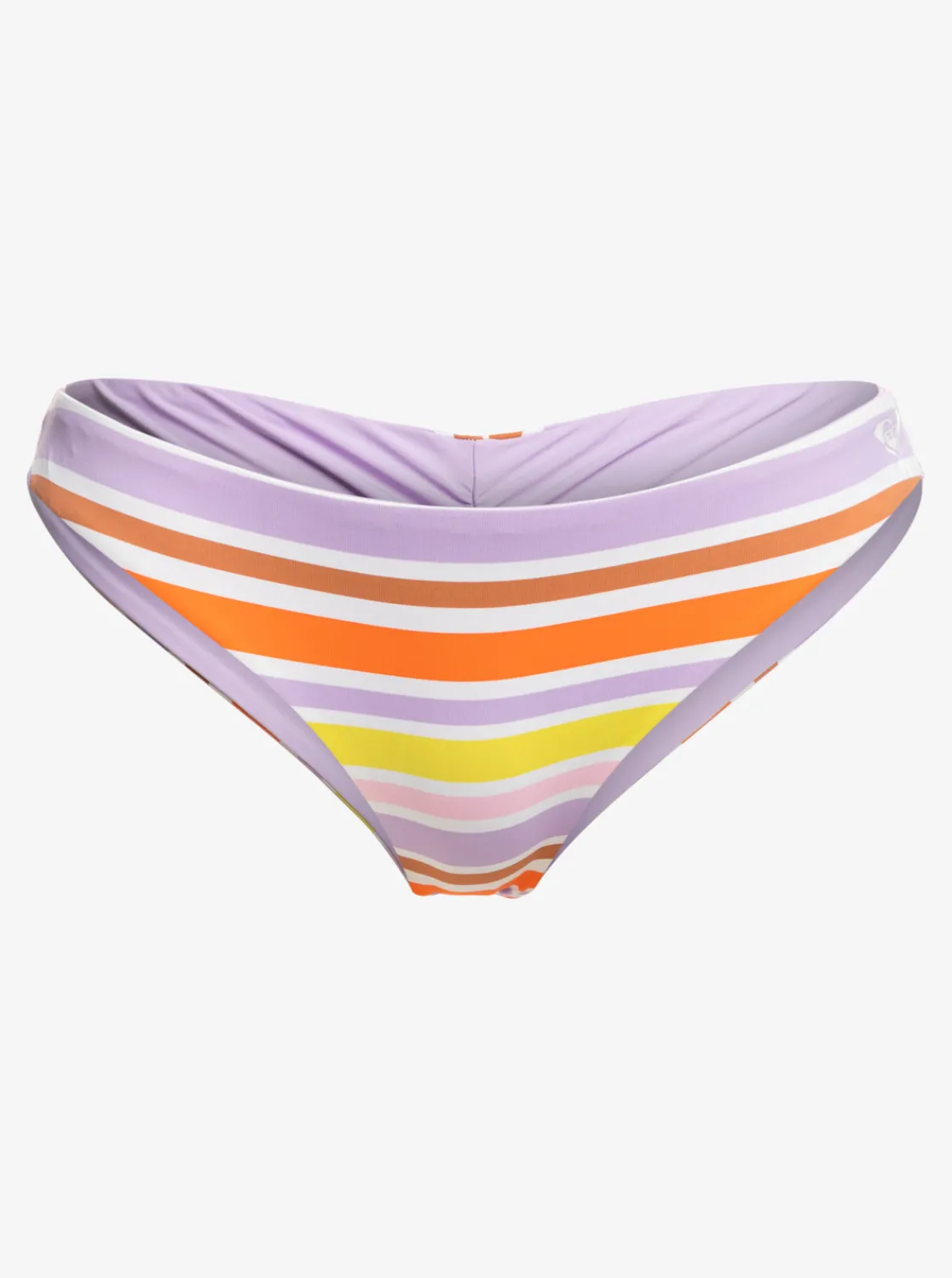 Roxy Bikini Bottoms*Surf.Kind.Kate. - Cheeky Bikini Bottoms For Women Bright White Aloha Stripe Hori