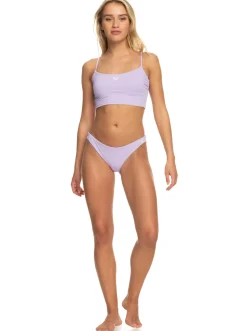 Roxy Bikini Bottoms*Surf.Kind.Kate. - Cheeky Bikini Bottoms For Women Bright White Aloha Stripe Hori