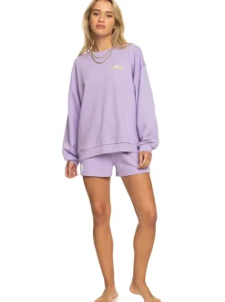 Roxy Shorts*Surf.Kind.Kate. - Sweat Shorts For Women Purple Rose