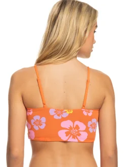 Roxy Bikini Tops*Surf.Kind.Kate. - Tank Bikini Top For Women Sunburn Positivity Paradise